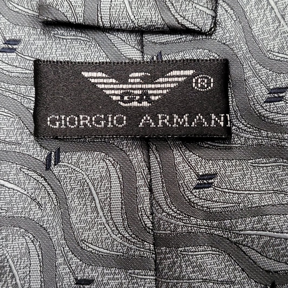 Armani silk tie